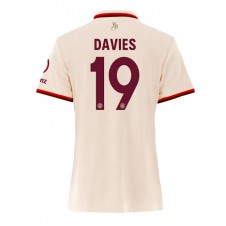 Bayern Munich Alphonso Davies #19 Tredje Tröja Dam 2024-25 Korta ärmar